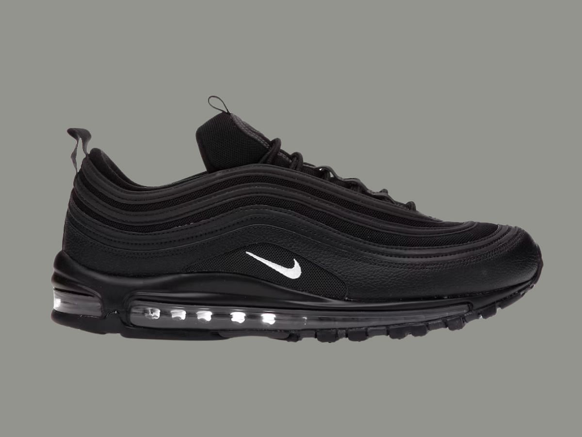 The Air Max 97 "Black-white Anthracite" sneakers (Image via StockX)